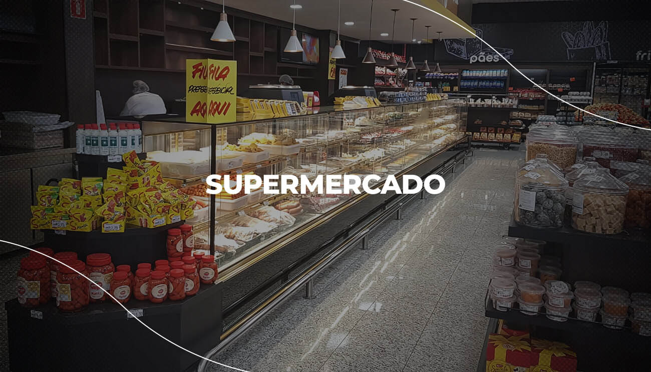 Linha de produtos expositores e balcões para supermercados MAQFRIO