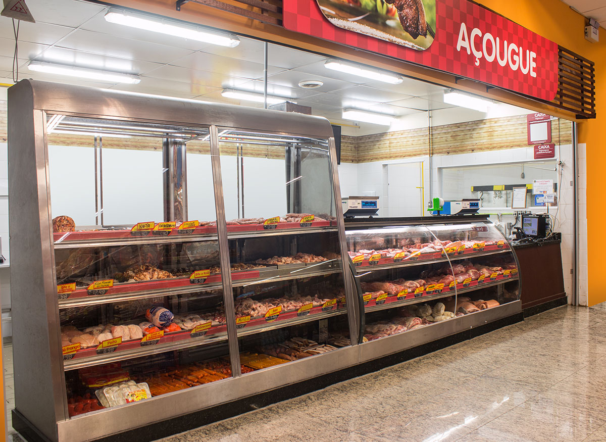 Expositor refrigerado para açougue MAQFRIO